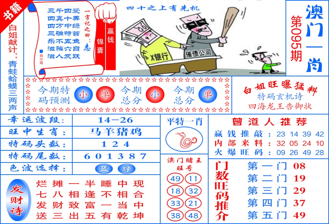 095期澳门东北虎[图]
