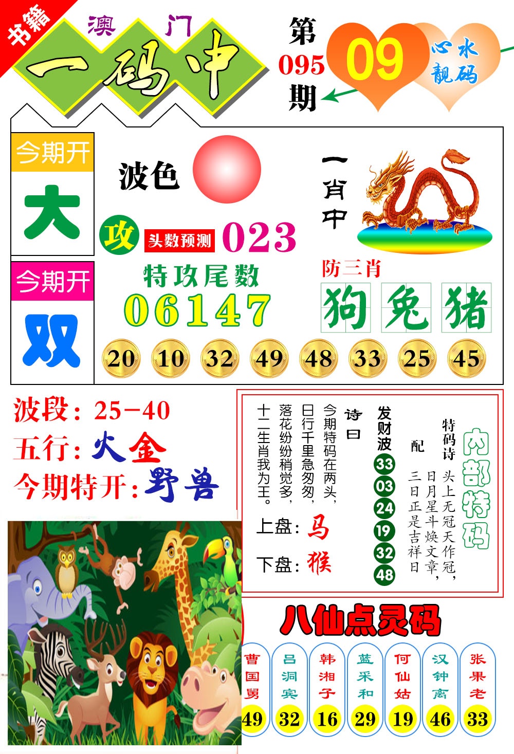 095期澳门发财波[图]