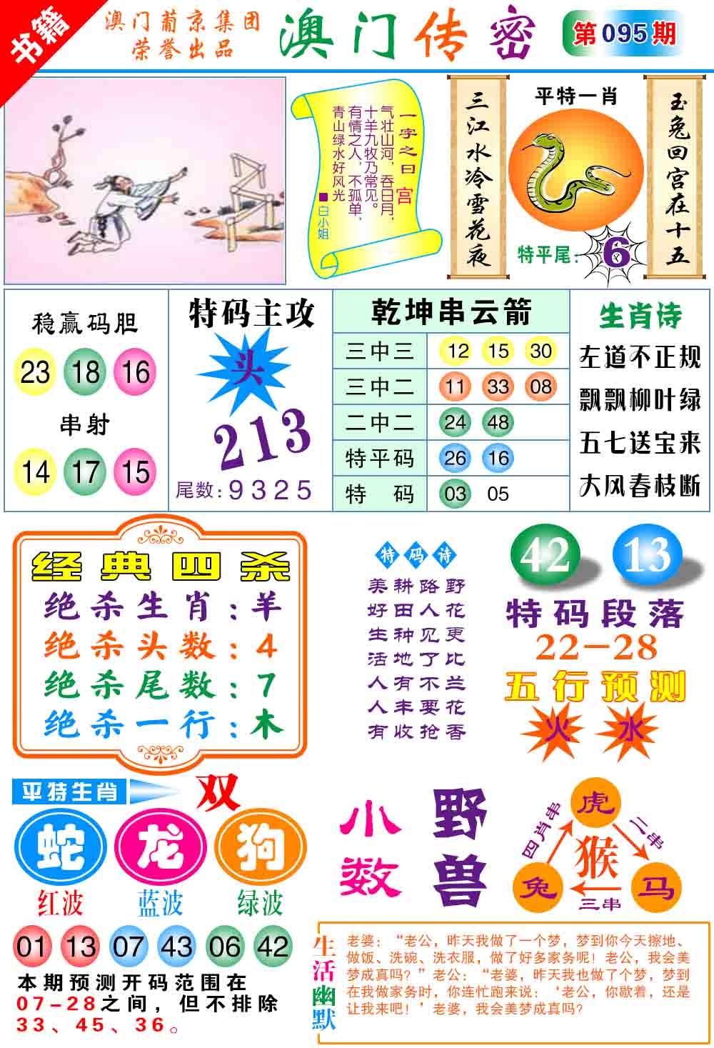 095期澳门传密心水[图]